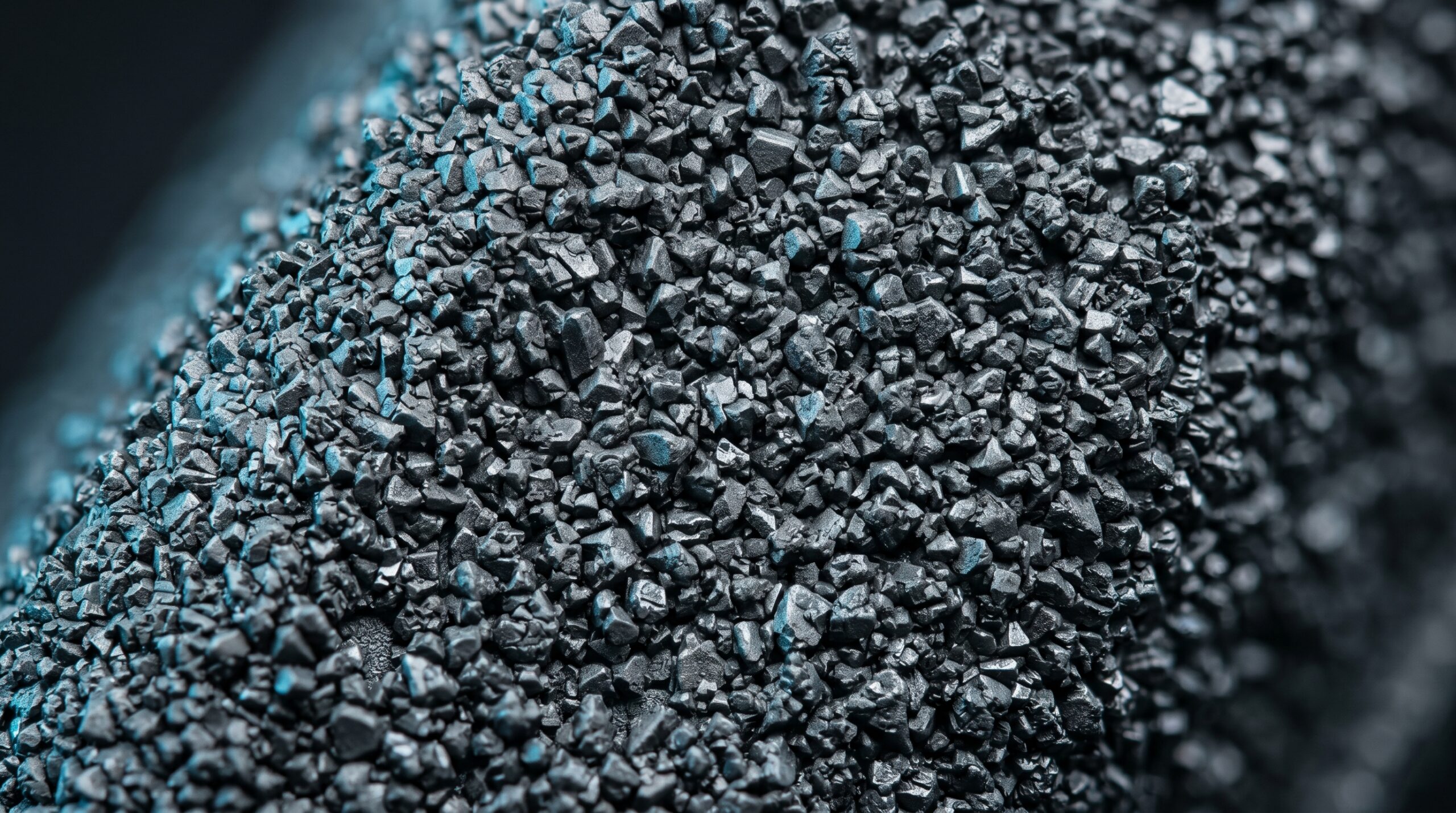 リン酸塩結晶皮膜のマクロイメージ